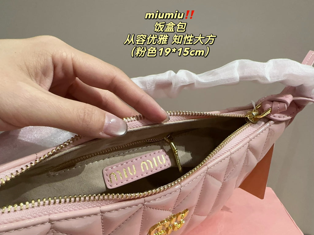 *PRE-ORDER* MINI PATENT BAG