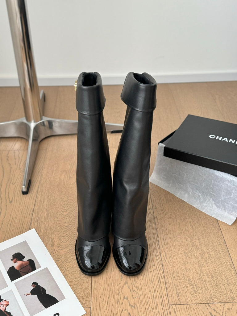 *PRE-ORDER* Black Knee High Boots