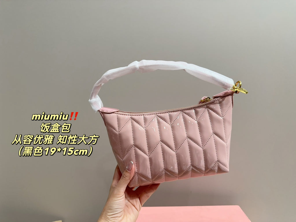 *PRE-ORDER* MINI PATENT BAG