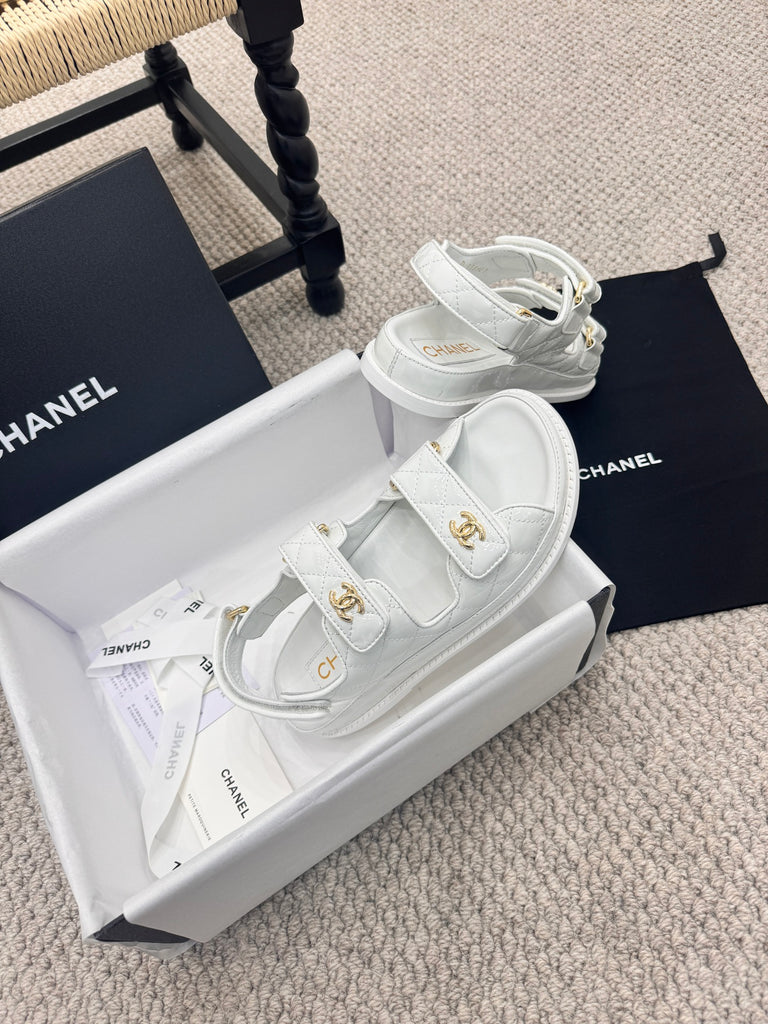 *PRE-ORDER* WHITE SANDALS