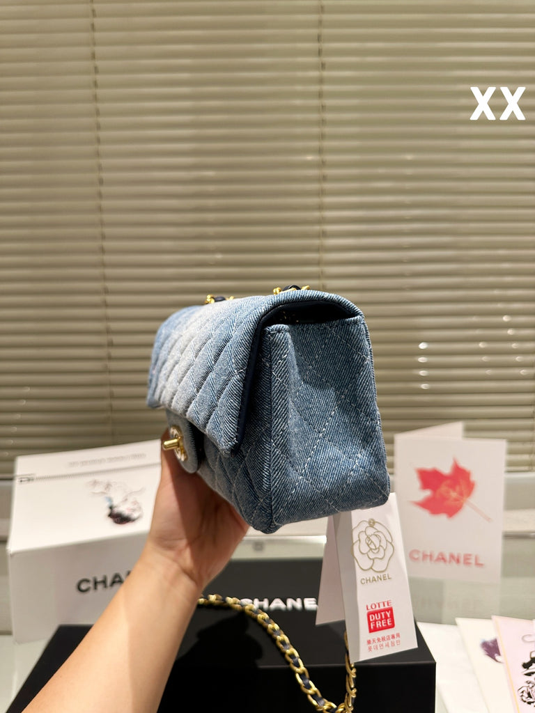 *PRE-ORDER* Denim Chain Bag