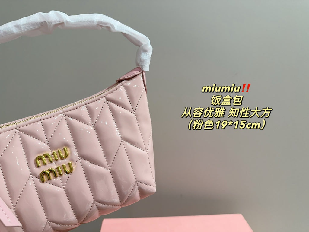 *PRE-ORDER* MINI PATENT BAG