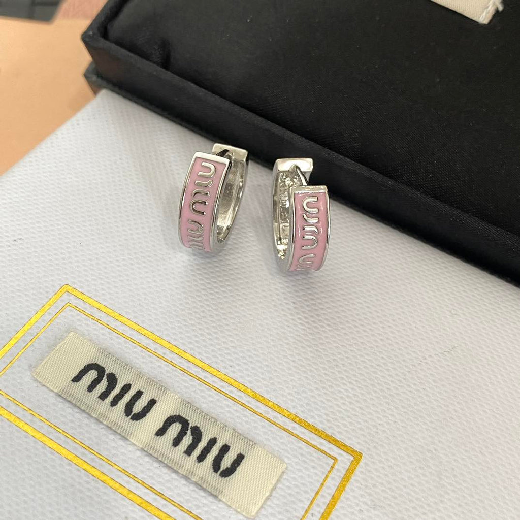 Mini Pink Earrings