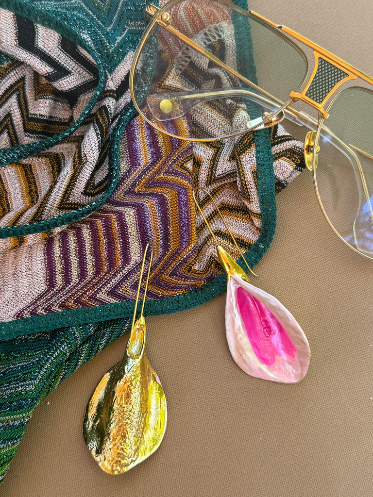 Beach collection - Petal earrings