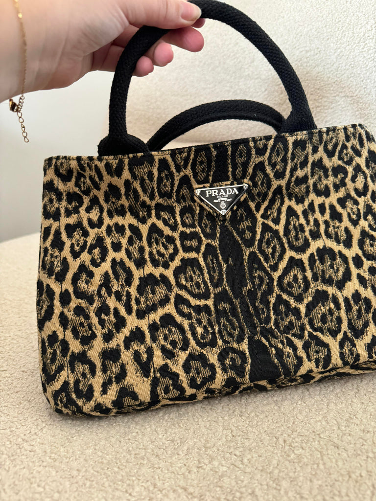 Leopard Canvas Bag