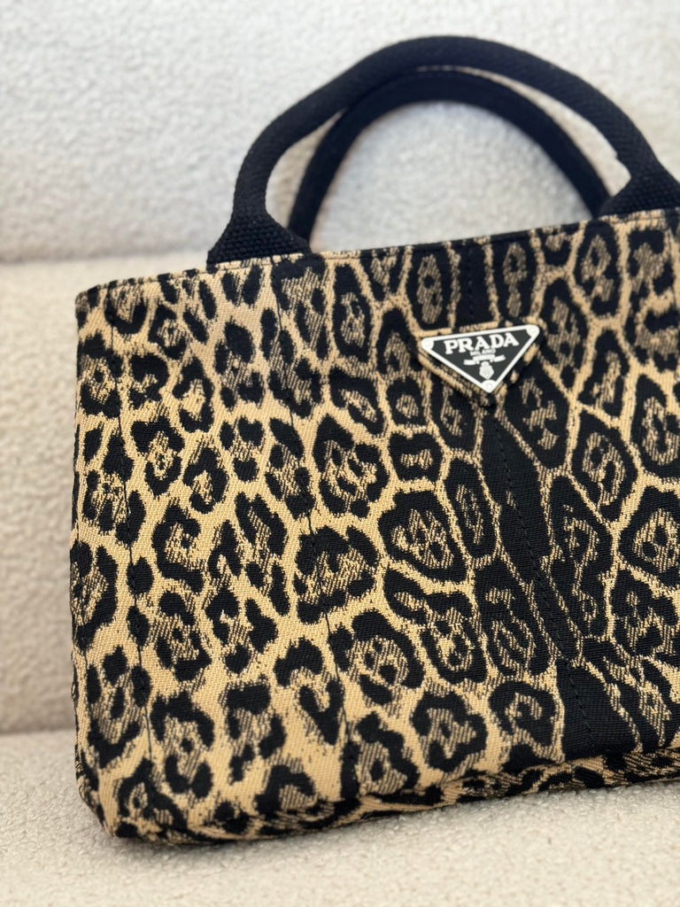 Leopard Canvas Bag