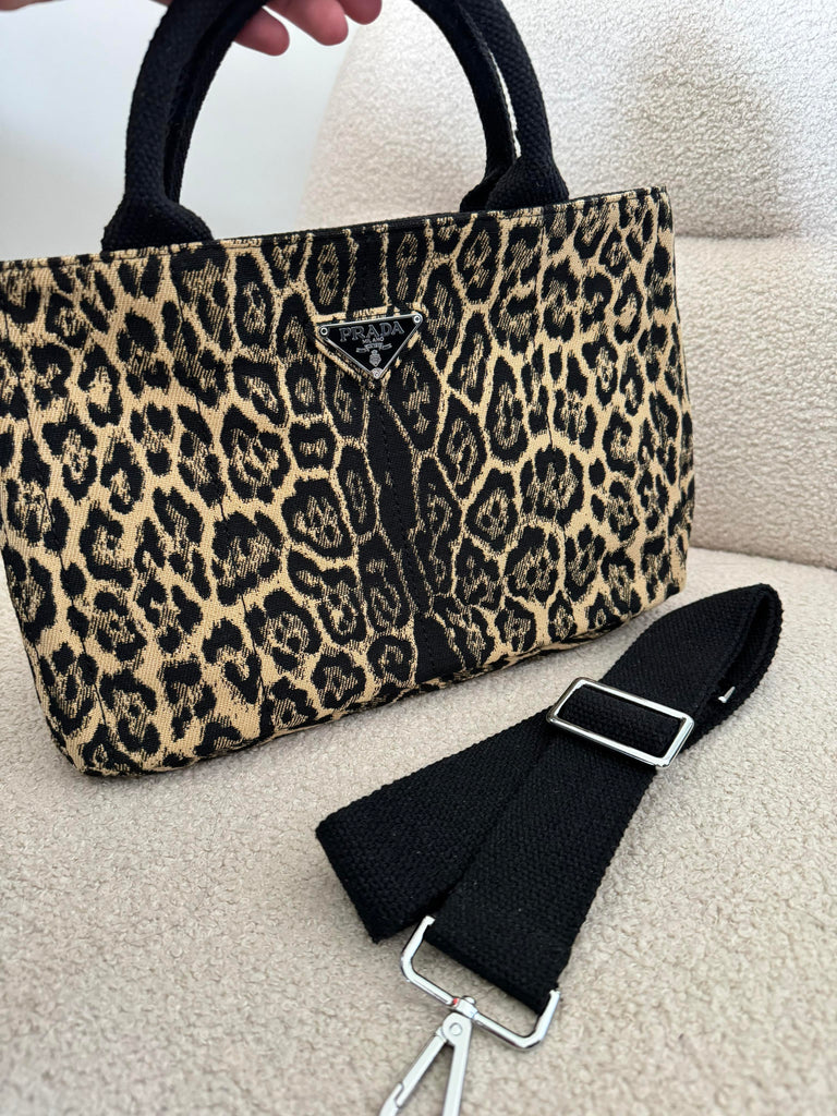 Leopard Canvas Bag