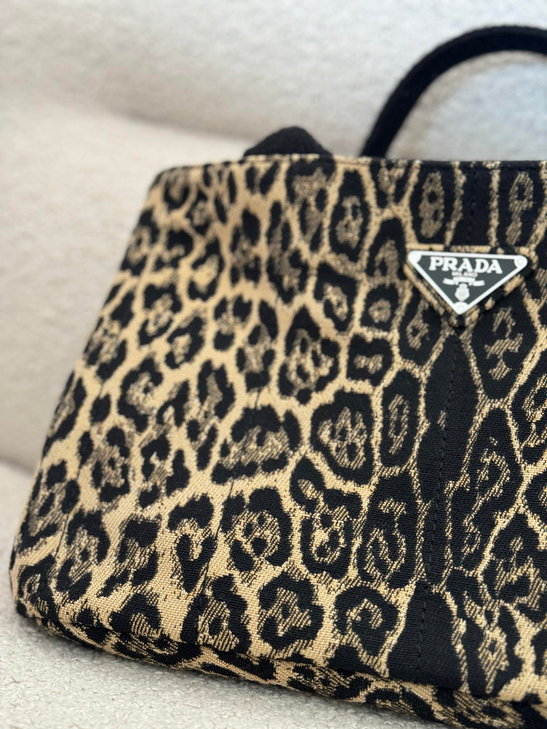 Leopard Canvas Bag