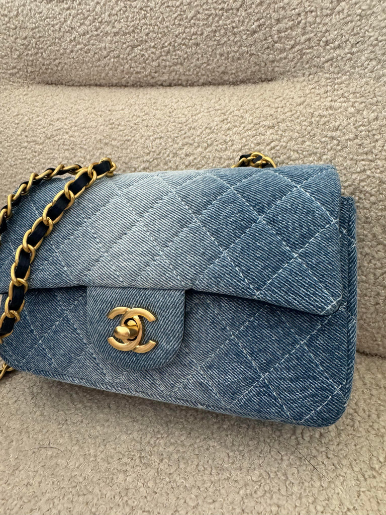 Denim Mini Bag