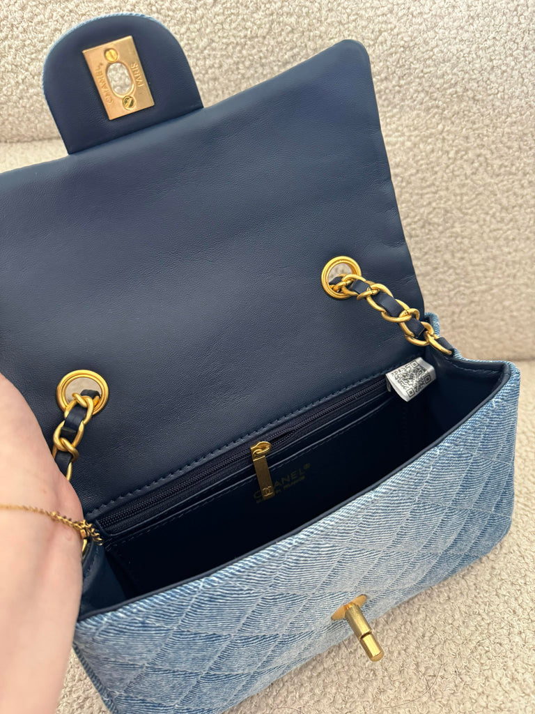 Denim Mini Bag