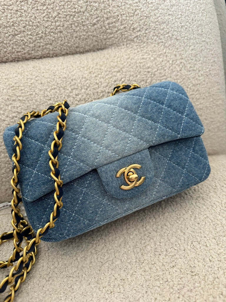 Denim Mini Bag