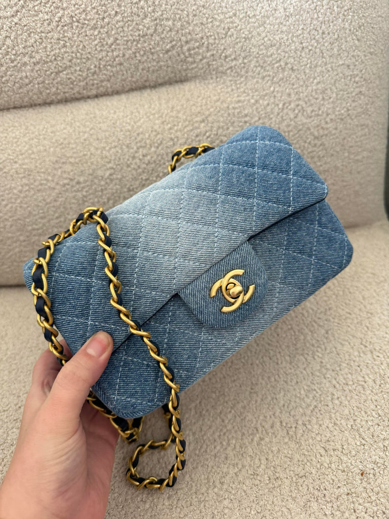 Denim Mini Bag