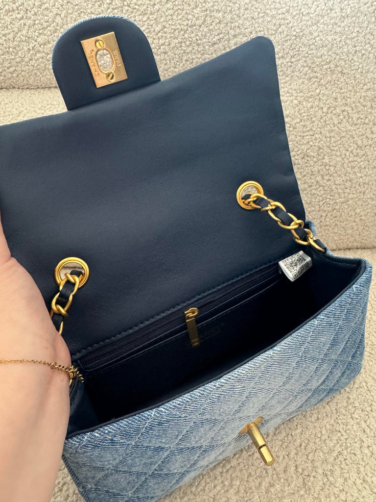 Denim Mini Bag