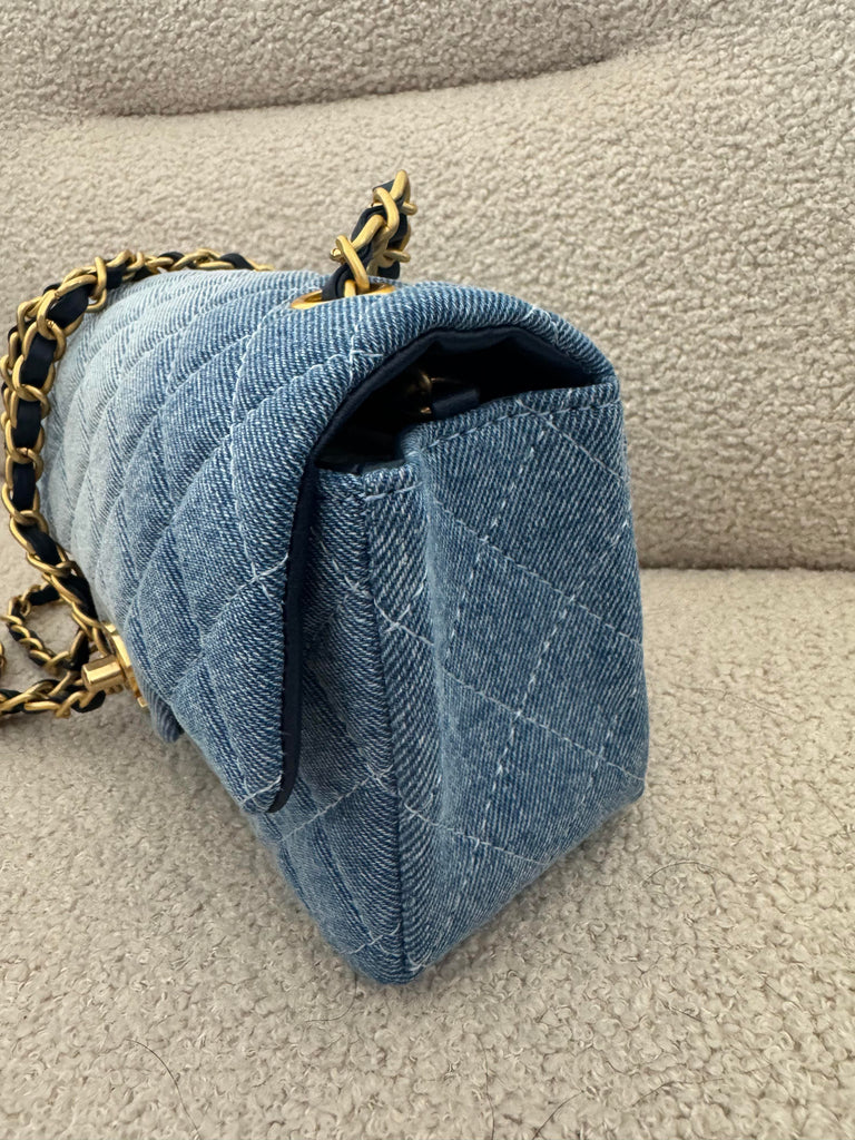 Denim Mini Bag