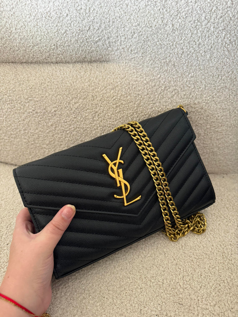 Black Stitched Bag