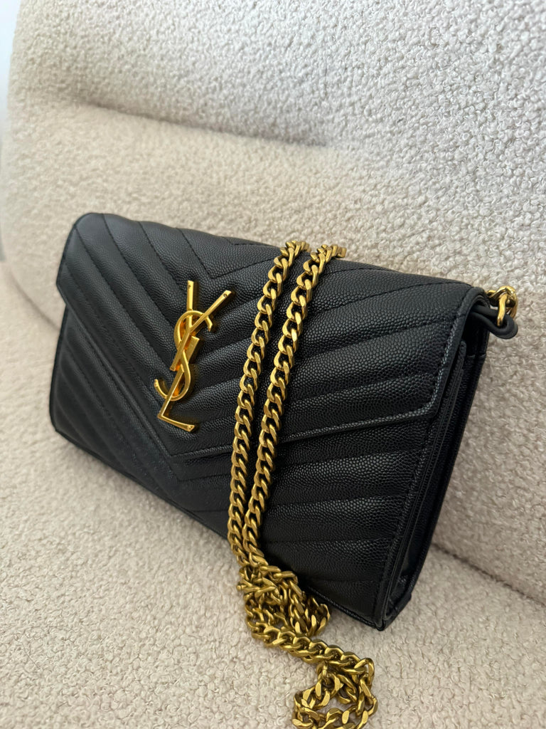 Black Stitched Bag