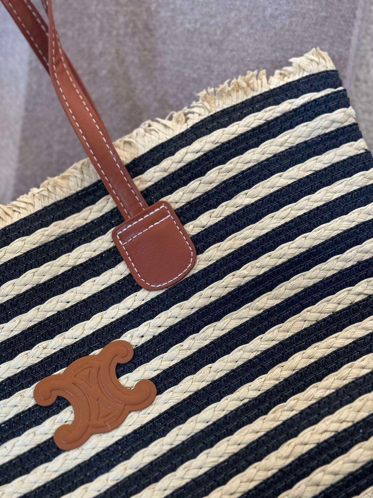 Striped Beach Bags