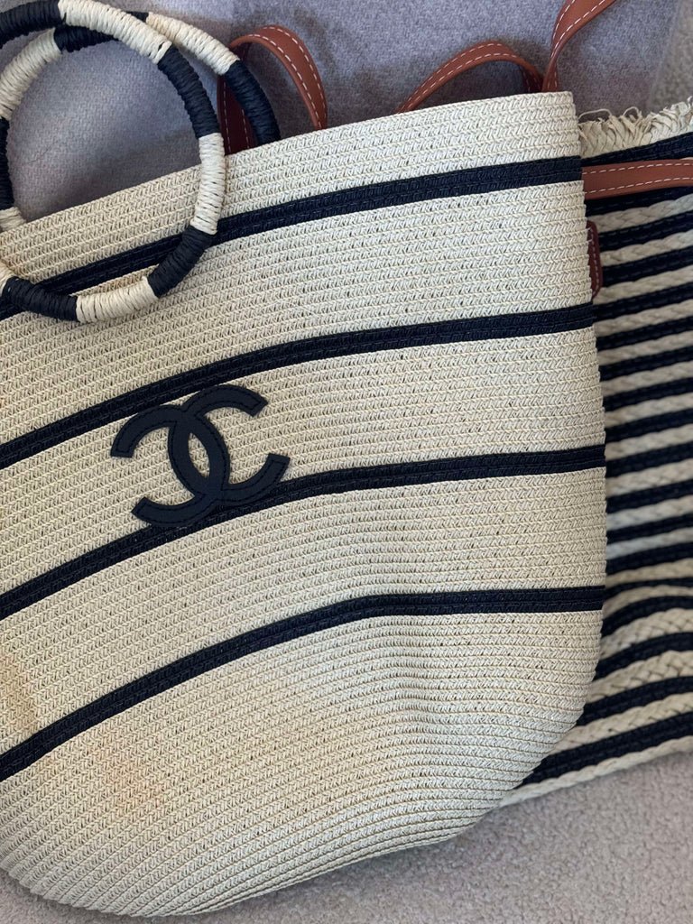 Striped Beach Bags