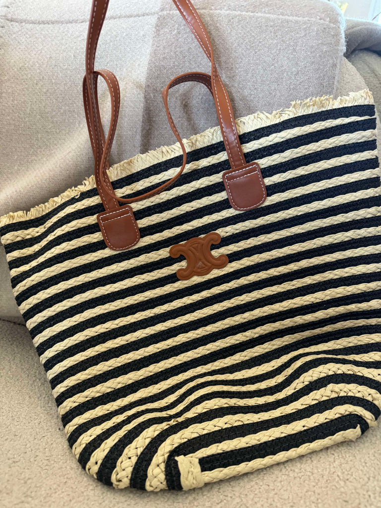 Striped Beach Bags