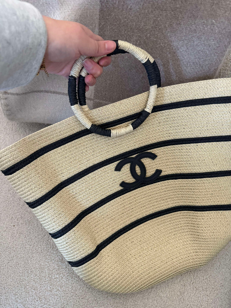 Striped Beach Bags