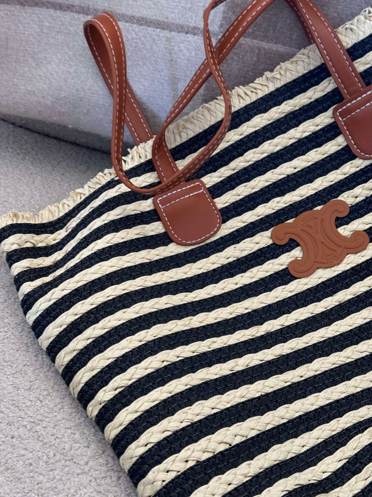 Striped Beach Bags