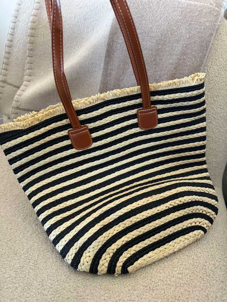 Striped Beach Bags