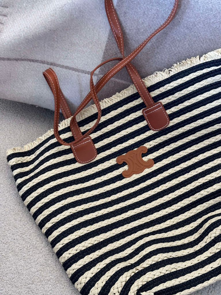 Striped Beach Bags