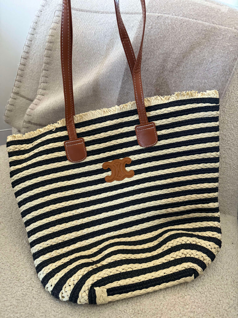 Striped Beach Bags