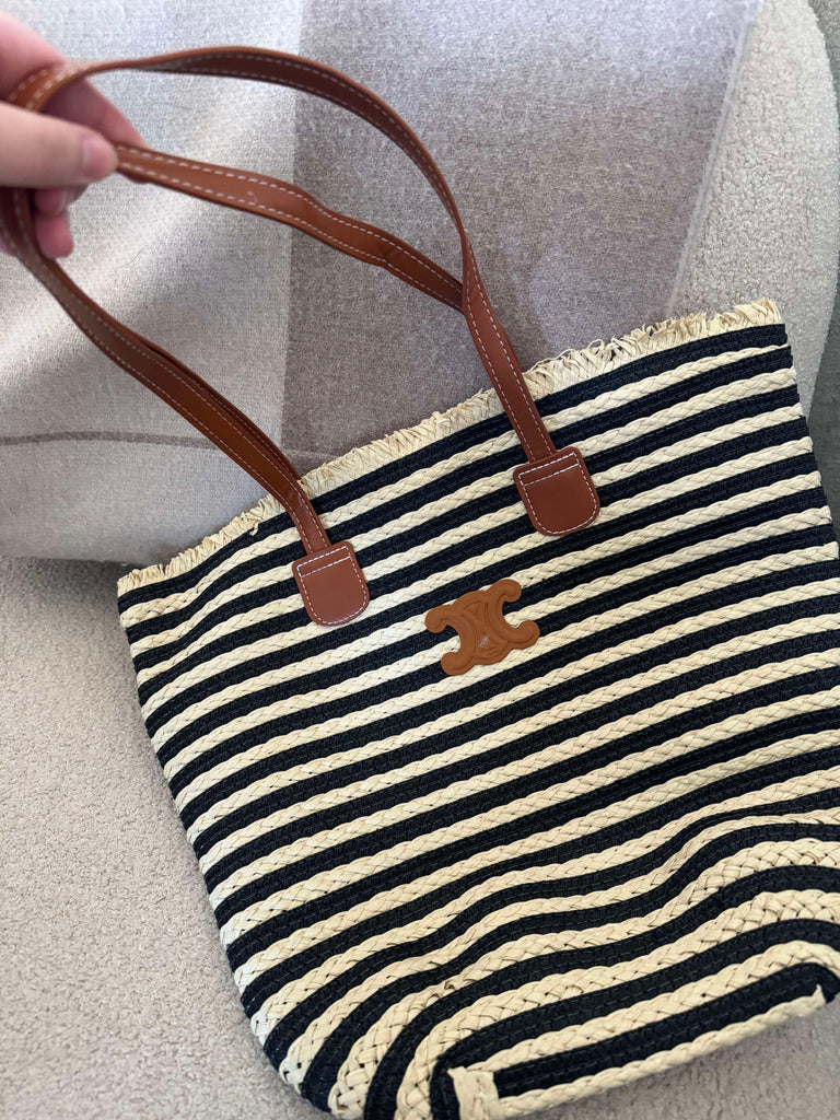 Striped Beach Bags