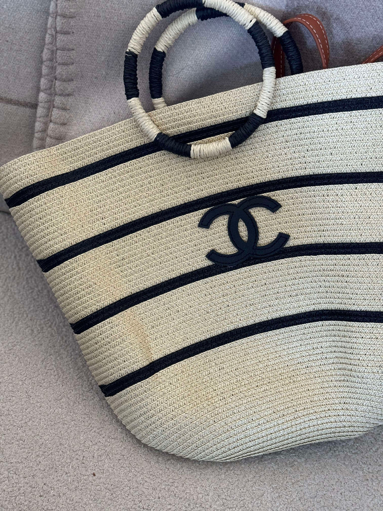 Striped Beach Bags