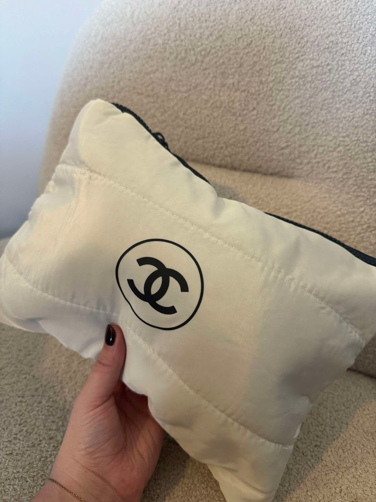 White Travel Pouch