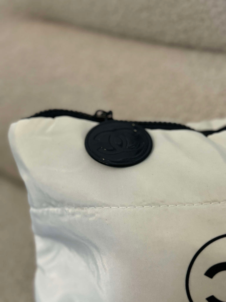 White Travel Pouch