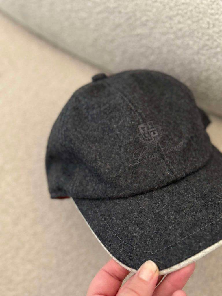 Grey Wool Cap