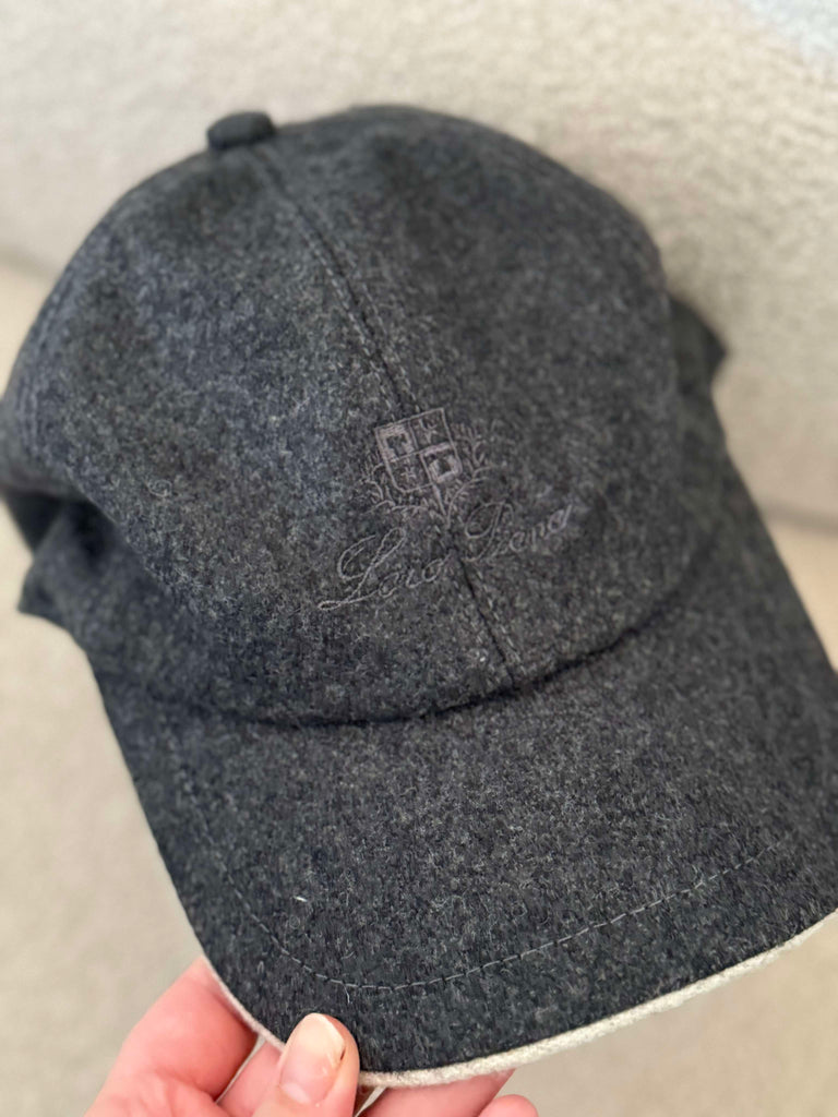 Grey Wool Cap