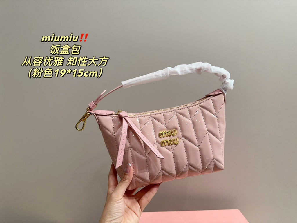 *PRE-ORDER* MINI PATENT BAG