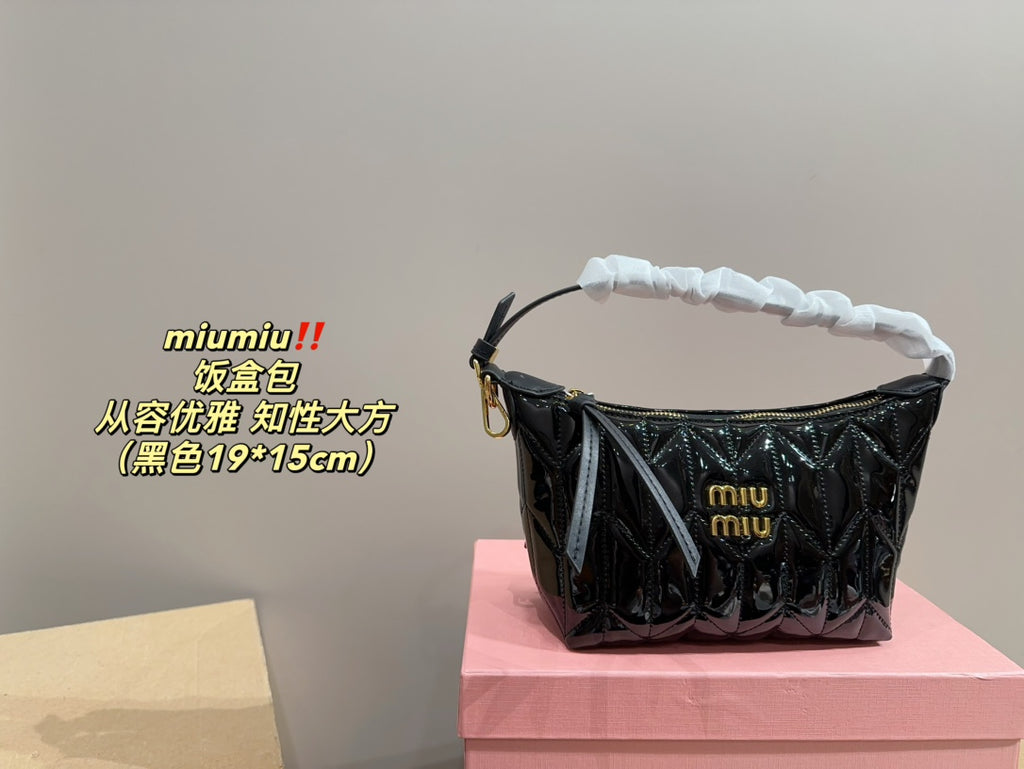 *PRE-ORDER* MINI PATENT BAG