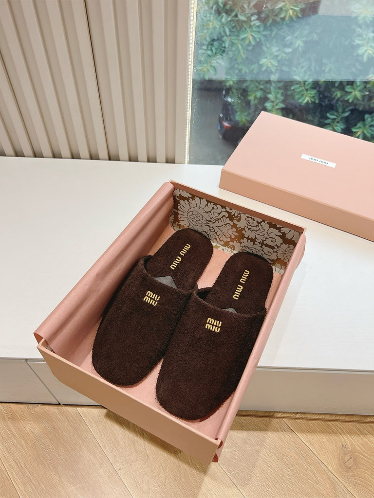 *PRE-ORDER* BROWN SLIP ONS