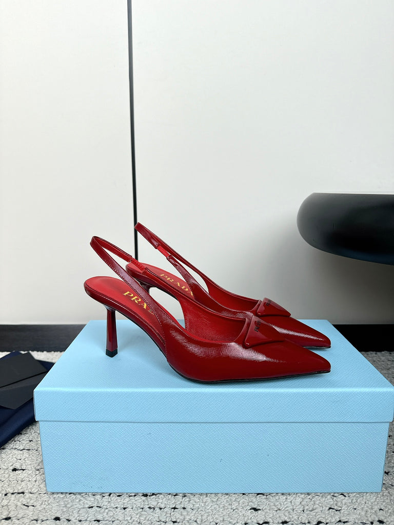 *PRE-ORDER* RED PATENT HEELS