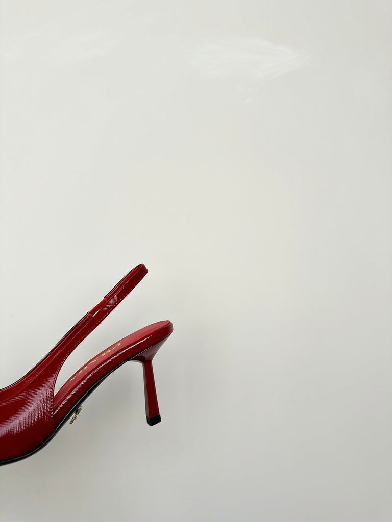 *PRE-ORDER* RED PATENT HEELS