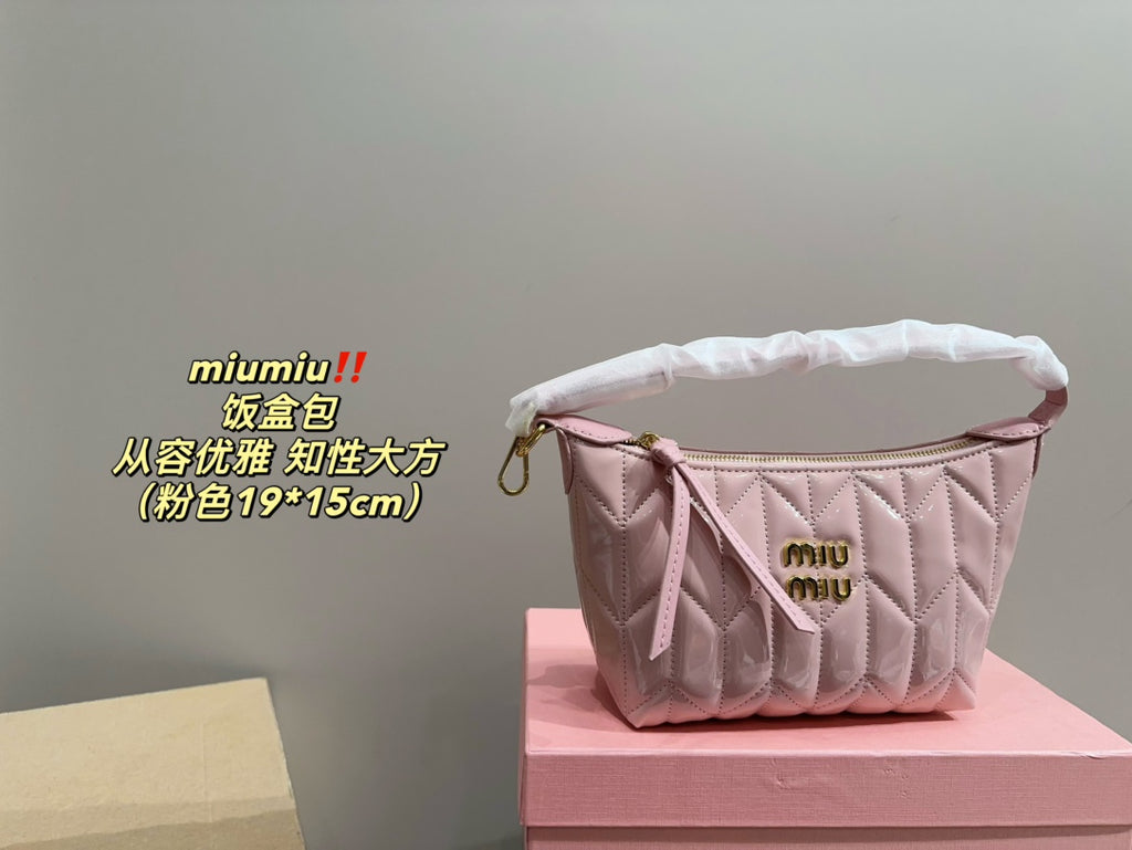 *PRE-ORDER* MINI PATENT BAG