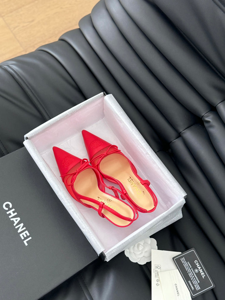 *PRE-ORDER* Red Pointed Heels