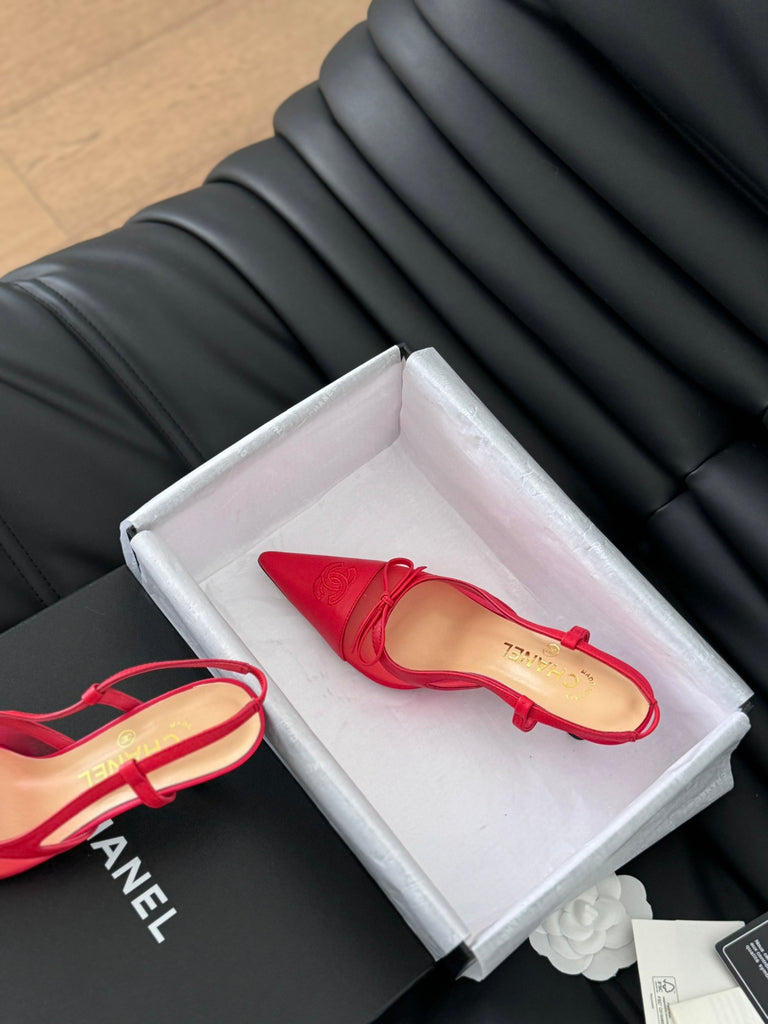 *PRE-ORDER* Red Pointed Heels