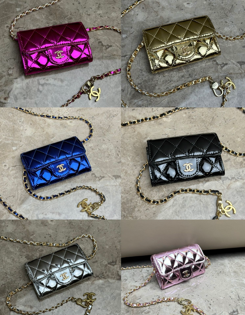 *PRE-ORDER* Metallic Purse Bag