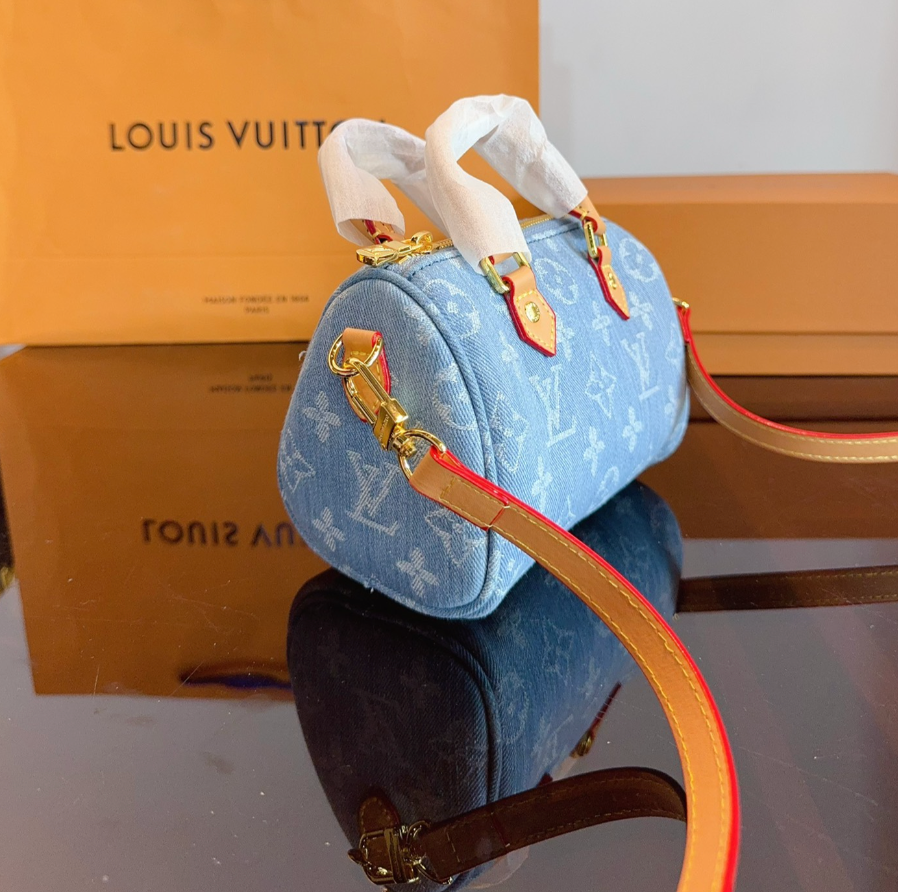 *PRE-ORDER* Denim Mini Duffle Bag