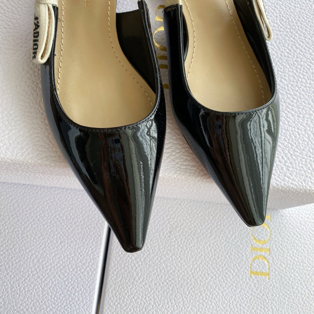 *PRE-ORDER* Patent Black Flats