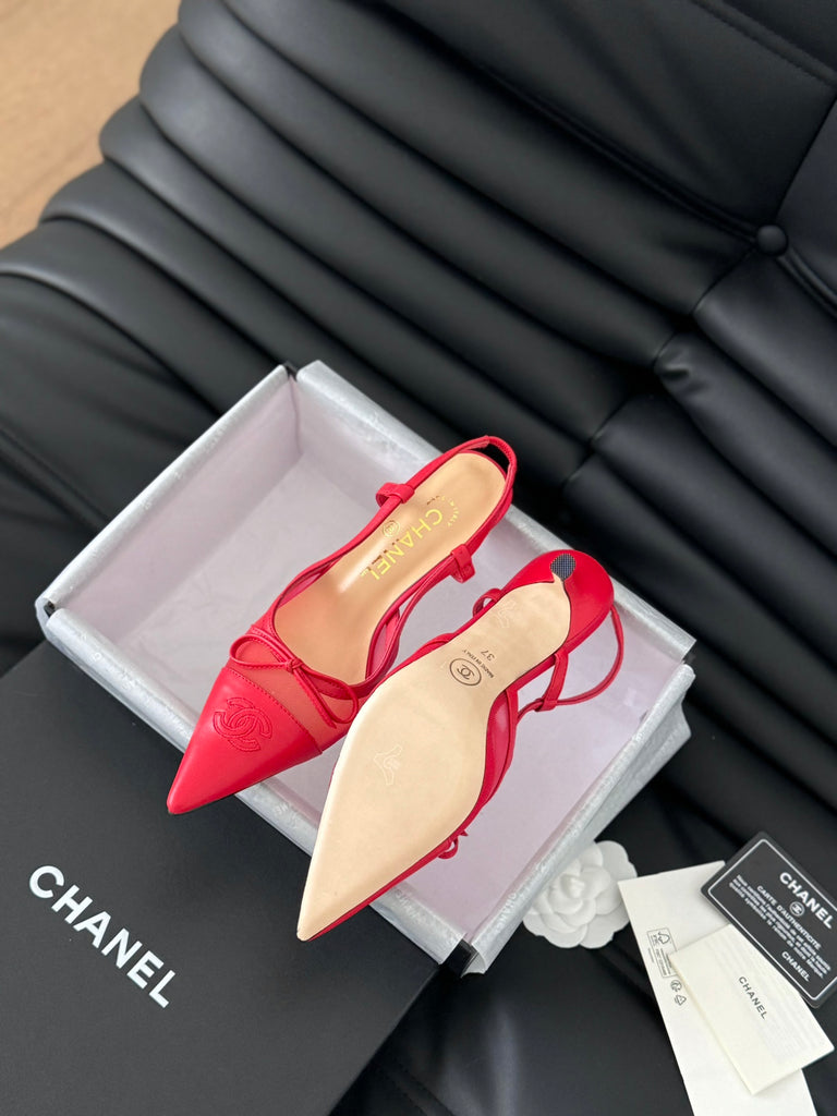 *PRE-ORDER* Red Pointed Heels