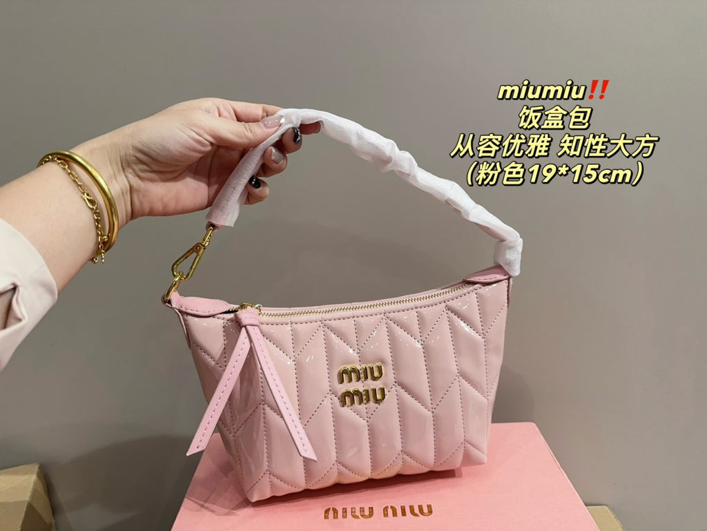 *PRE-ORDER* MINI PATENT BAG