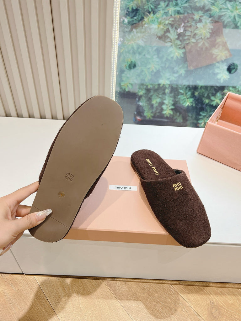 *PRE-ORDER* BROWN SLIP ONS