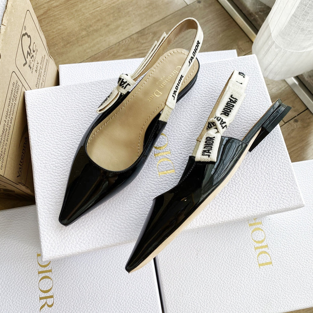 *PRE-ORDER* Patent Black Flats