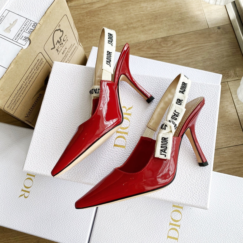 *PRE-ORDER* Patent Red Heels